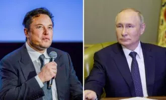 ایلان ماسک ولادمیر پوتین