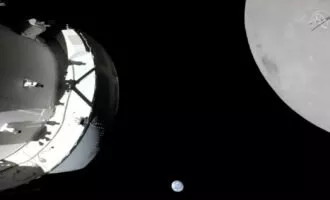 ماه زمین و فضاپیمای ناسا