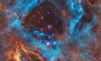 تصویر روز ناسا: سحابی شگفت‌انگیز گل‌سرخ