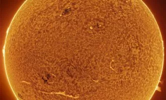 تصویر روز ناسا: عکس خورشید با جزییات شگفت‌انگیز
