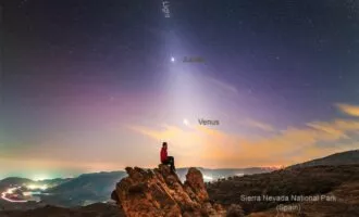 تصویر روز ناسا: صبح کاذب در آسمان اسپانیا