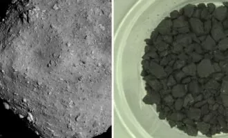 نمونه‌های سیارک Ryugu