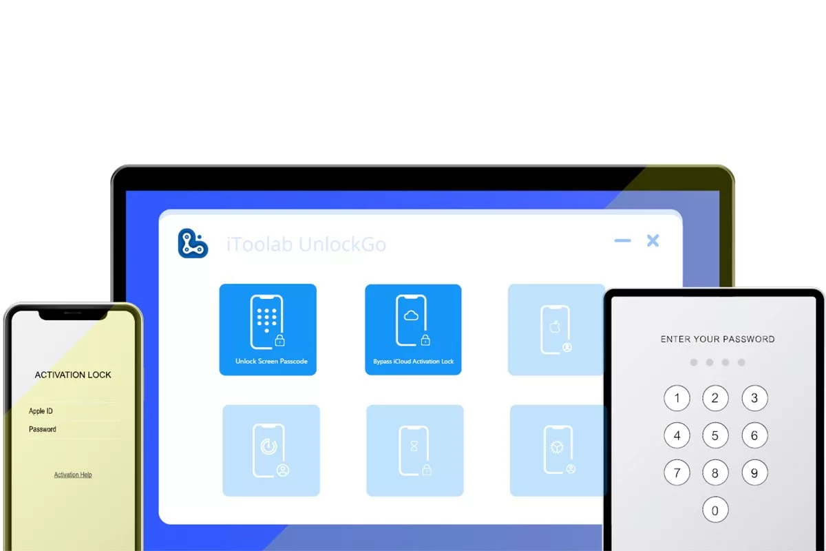 بازیابی رمز آیفون - فراموشی رمز آیفون - برنامه UnlockGo