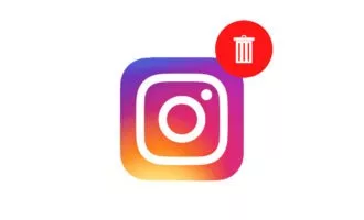 دیلیت اکانت موقت اینستاگرام با گوشی