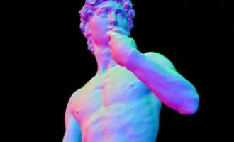 مدل سه بعدی با Neuralangelo