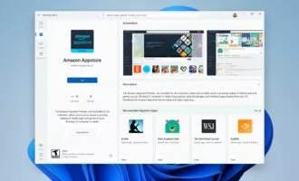 اپ استور آمازون در ویندوز 11
