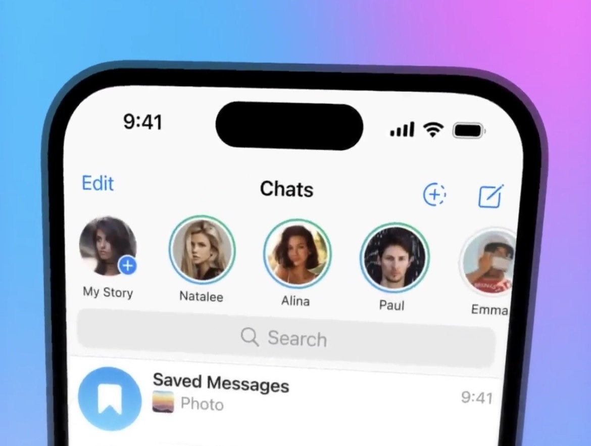 قابلیت استوری تلگرام به‌صورت عمومی منتشر شد