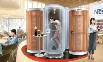 محفظه خواب ایستاده