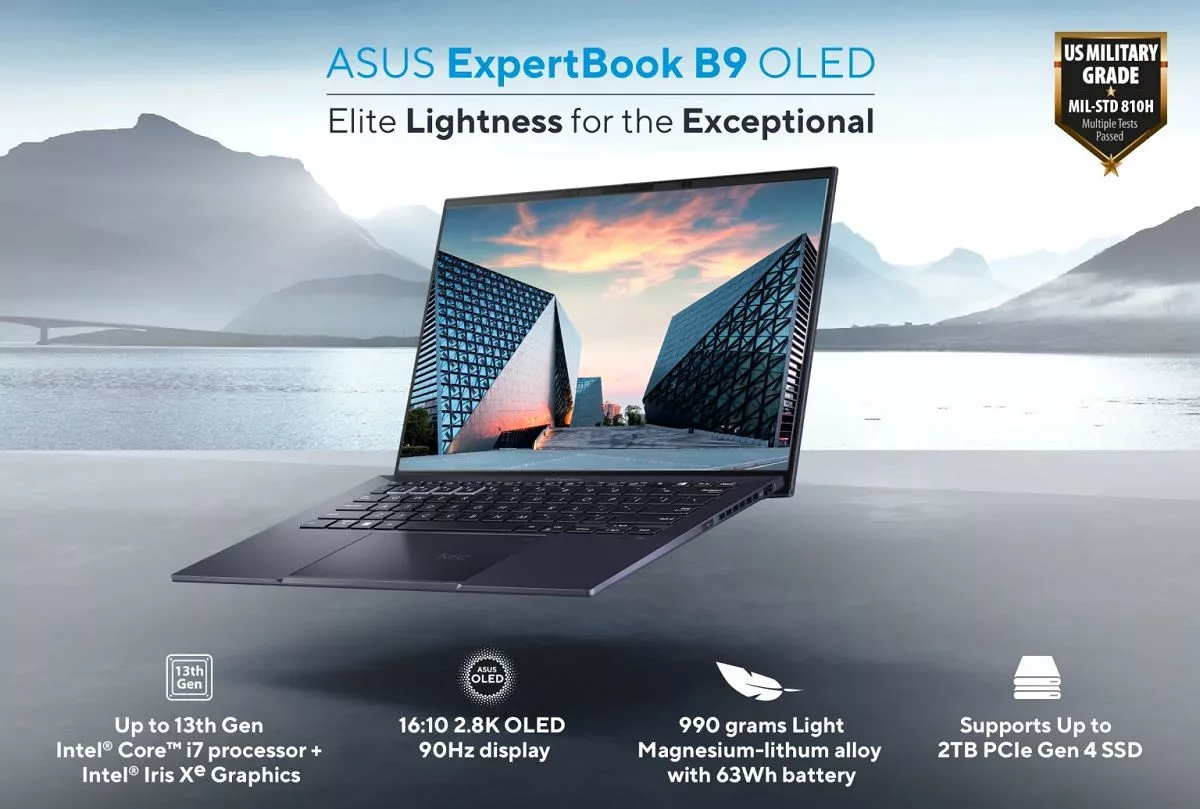 لپ‌تاپ ExpertBook ایسوس