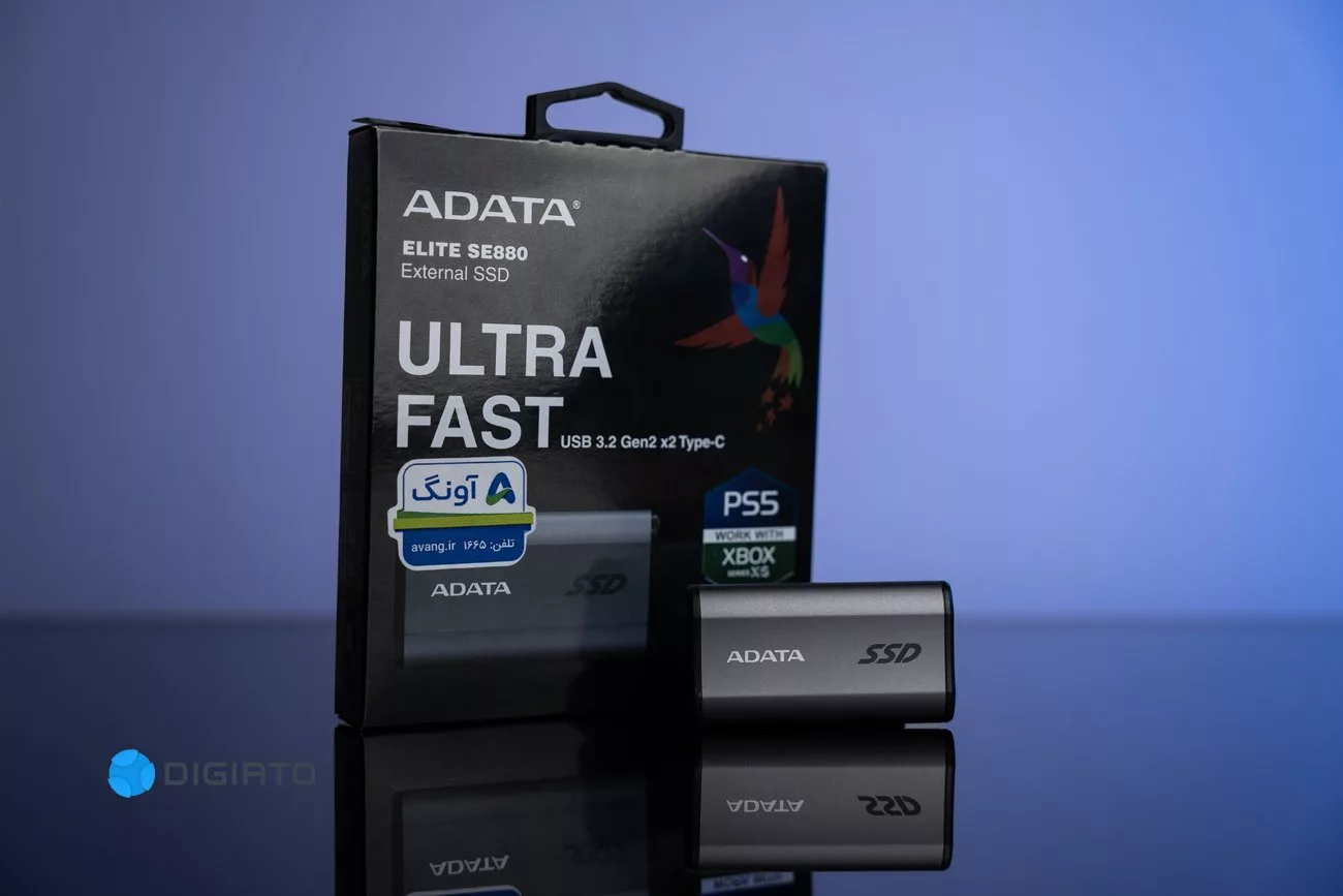 حافظه SSD اکسترنال ای‌دیتا