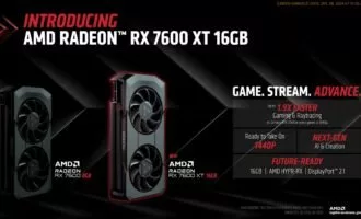 AMD Radeon RX 7600 XT
