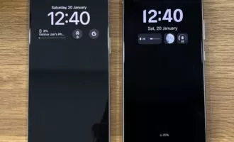 مقایسه نمایشگر S24 اولترا و آیفون 15 پرو مکس