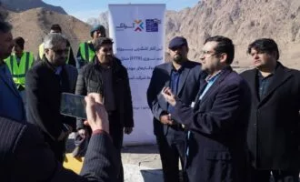 حفاری فیبر نوری توسط آسیاتک در استان سمنان