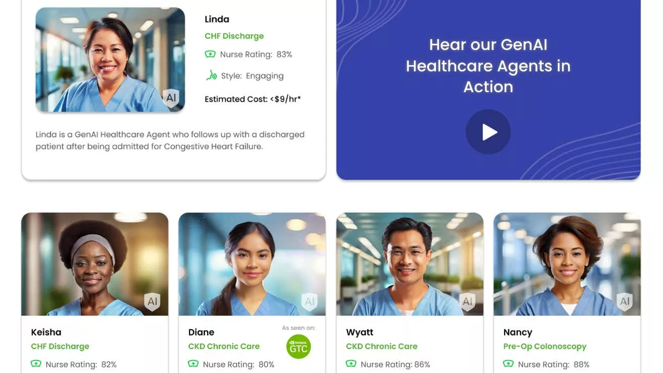 Hippocratic AI انویدیا