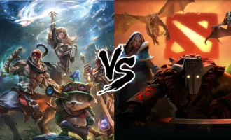 تصویر بازی Dota 2 و League of Legends