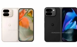 رندرهای پیکسل 9 پرو فولد