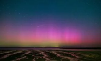 بارش شهابی و شفق قطبی 2024