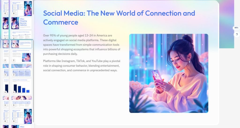 ساخت پاورپوینت با Gamma AI