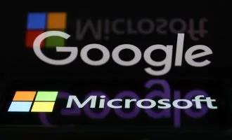 گوگل مایکروسافت