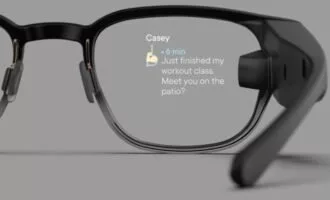 طرحی فرضی از عینک واقعیت مجازی اپل