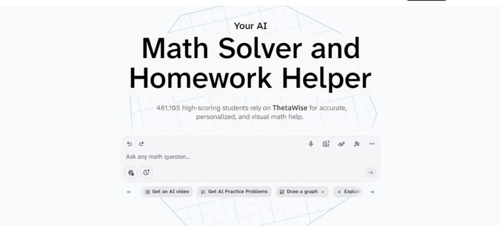 حل ریاضی با thetawise