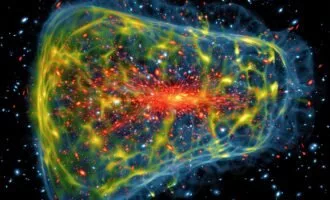 شبیه‌سازی کیهان با ابرکامیپوتر فرانتیر