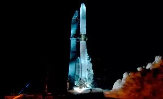 پرتاپ موشک نیو گلن بلو اوریجین