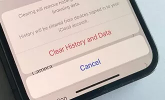 پاک کردن کش ایفون