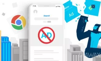 حذف تبلیغات گوگل