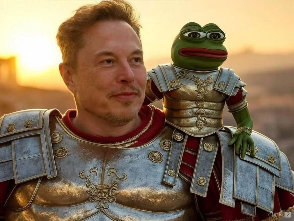 ایلان ماسک Kekius Maximus