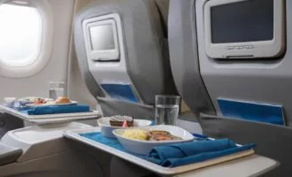 حساسیت غذایی در هواپیما