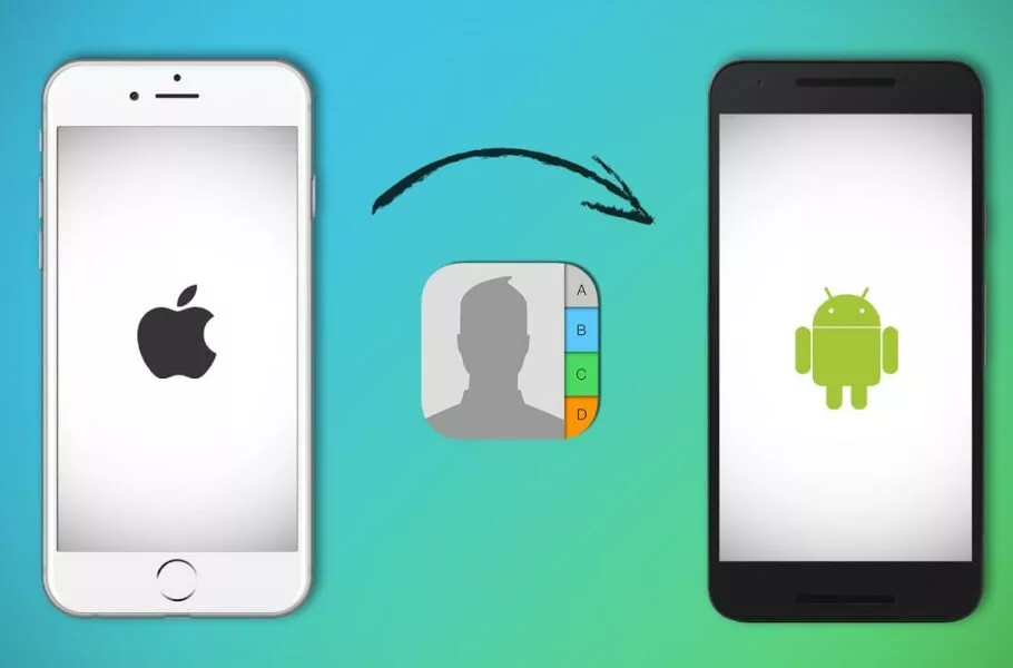 انتقال مخاطبین از آیفون به اندروید