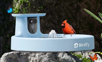 خوراک دهنده پرندگان شرکت Birdfy