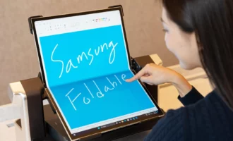 نمایشگر تاشونده جدید سامسونگ