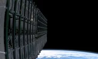 ویدیوی شگفت‌انگیز اسپیس‌ایکس از ماهواره‌های استارلینک