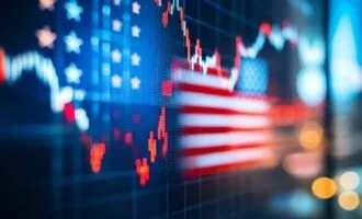 ریزش بورس آمریکا