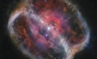 تصویر روز ناسا: سحابی سیاره‌نمای NGC 1514 در نور فروسرخ