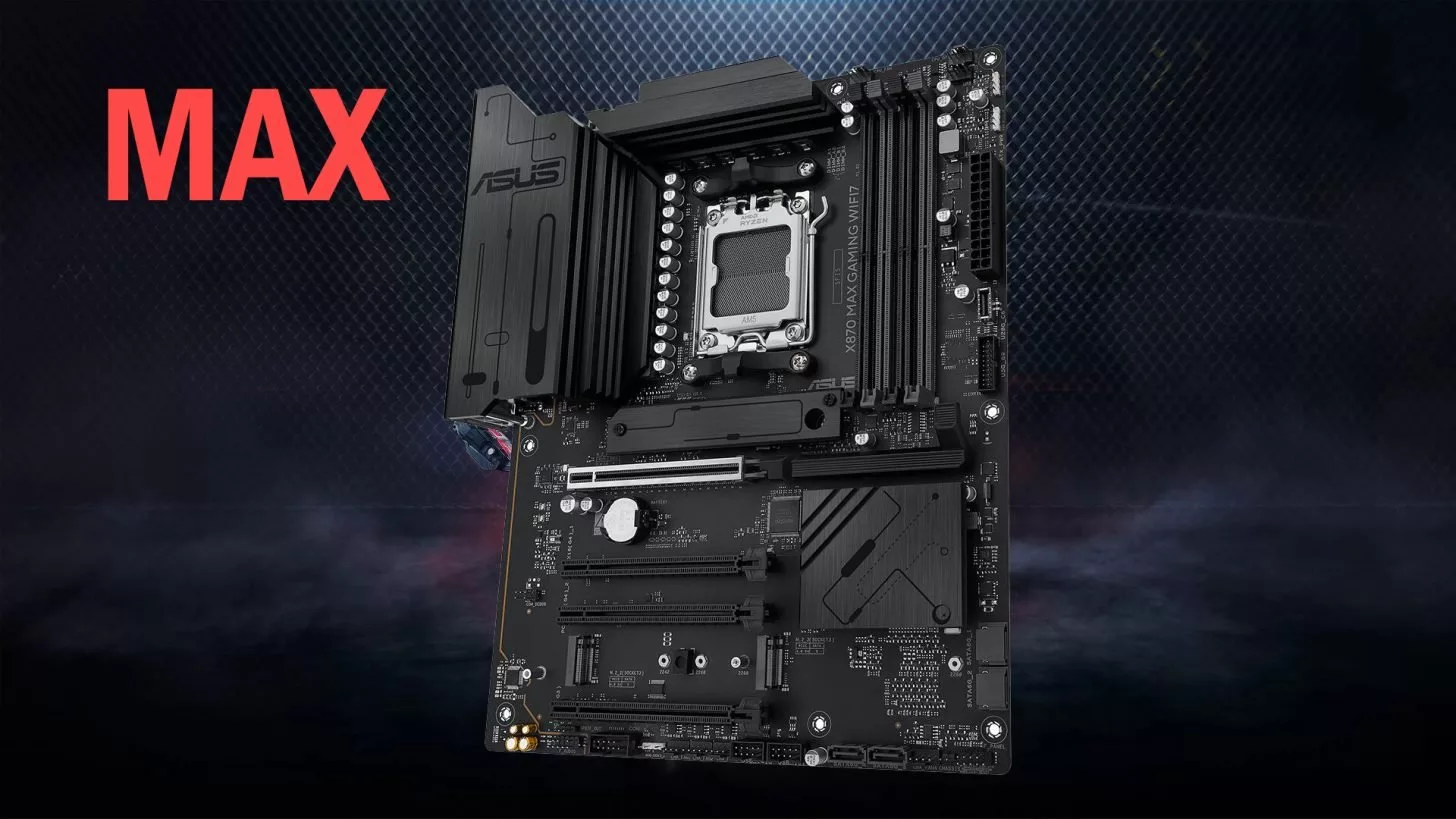 X870 MAX Gaming WiFi 7 : مادربرد سری جدید MAX ایسوس