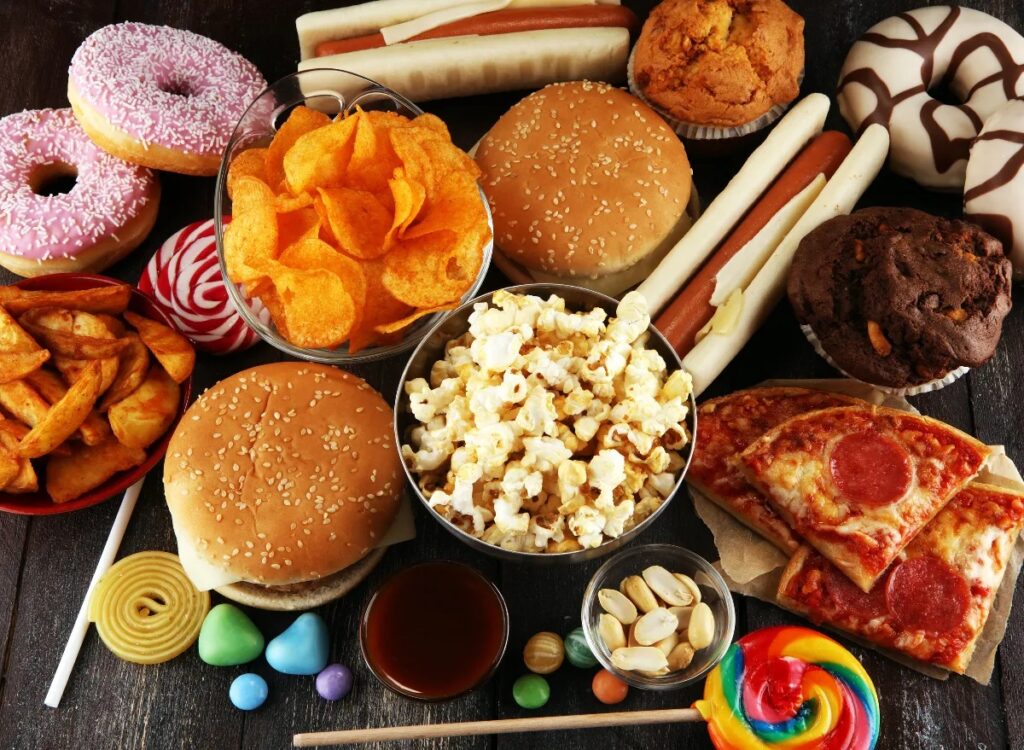 تأثیر غذاهای ناسالم بر جهتیابی