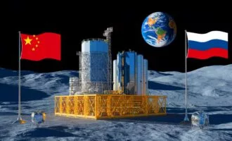 چین روسیه ماه