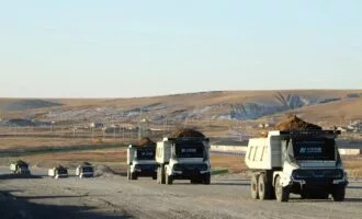 کامیون‌های خودران معدن چین