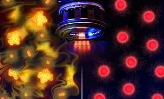 اولین تصاویر از اتم‌های منفرد در فضا