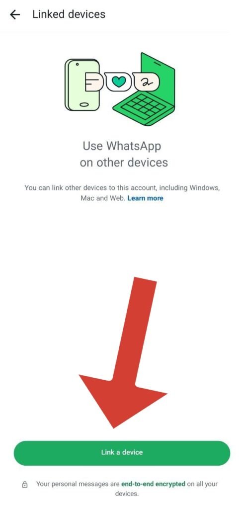 اتصال واتساپ وب