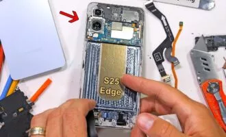 کالبدشکافی گلکسی S25 Edge