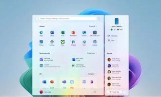 رونمایی مایکروسافت از منوی استارت جدید ویندوز 11