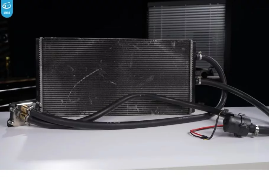 عجیب اما واقعی؛ خنک‌سازی پردازنده AMD حین اورکلاک با رادیاتور BMW M4 و فن تویوتا