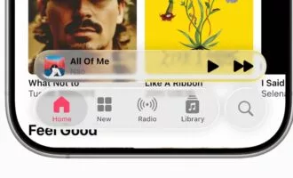 کاهش شفافیت طراحی Liquid Glass در iOS 26