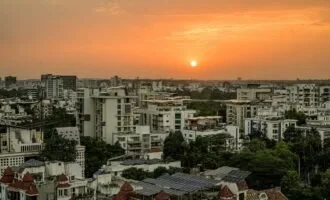 گرمای خانه ها در شهر