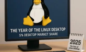 پیشتازی تاریخی لینوکس در بین دسکتاپ‌های آمریکا در سال 2025