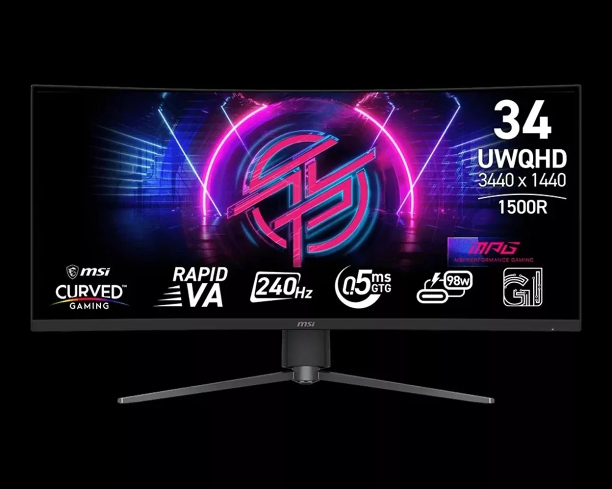 رونمایی MSI از مانیتور گیمینگ MPG 346CQRF X24